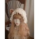 Hoshibako Works Air Flora Elegant Bonnet(Limited Pre-Order/3 Colours/Full Payment Without Shipping)